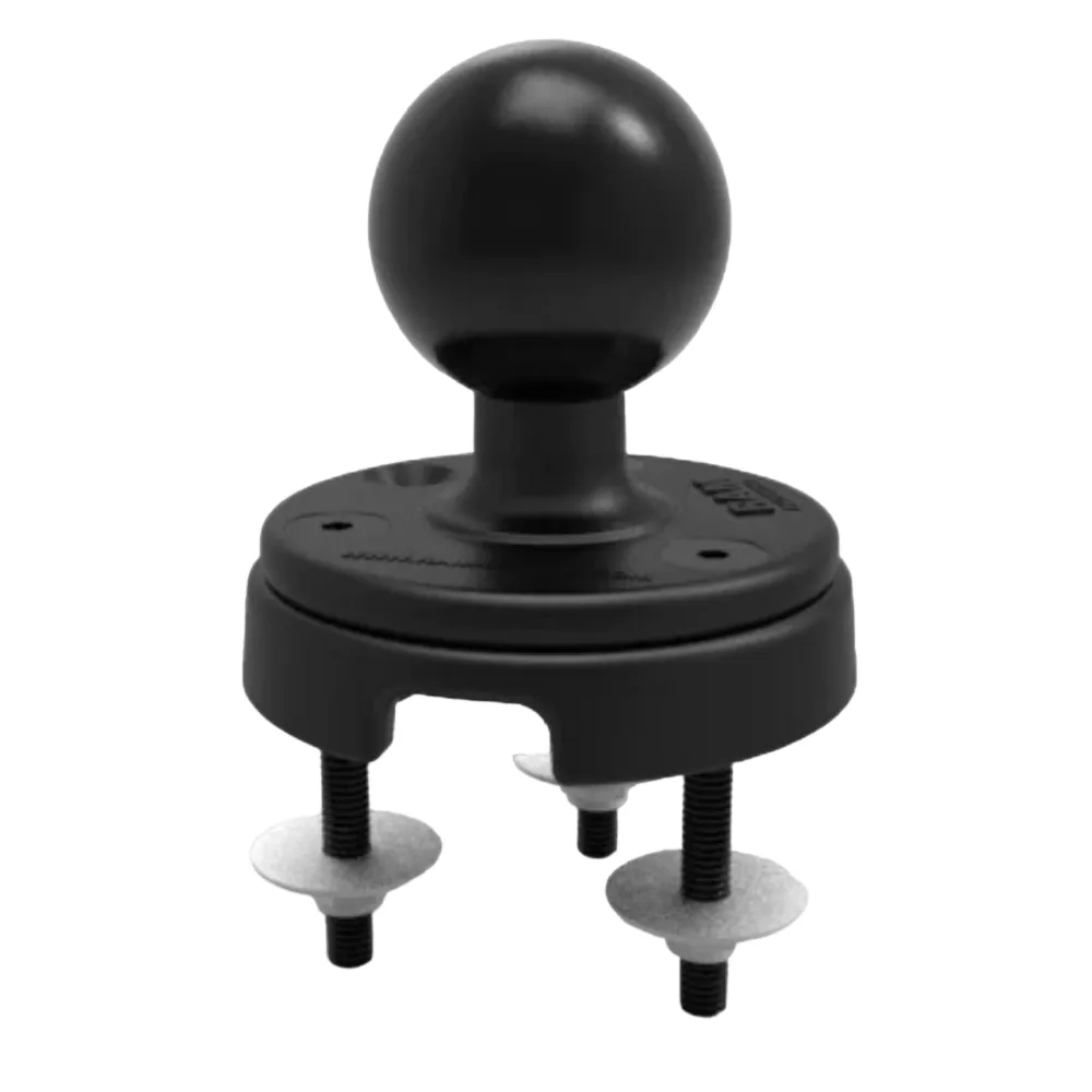 RAM Mounts Ram Cable Manager Large Electronic Mount Monteringsbase Med Kabelgjennomføring