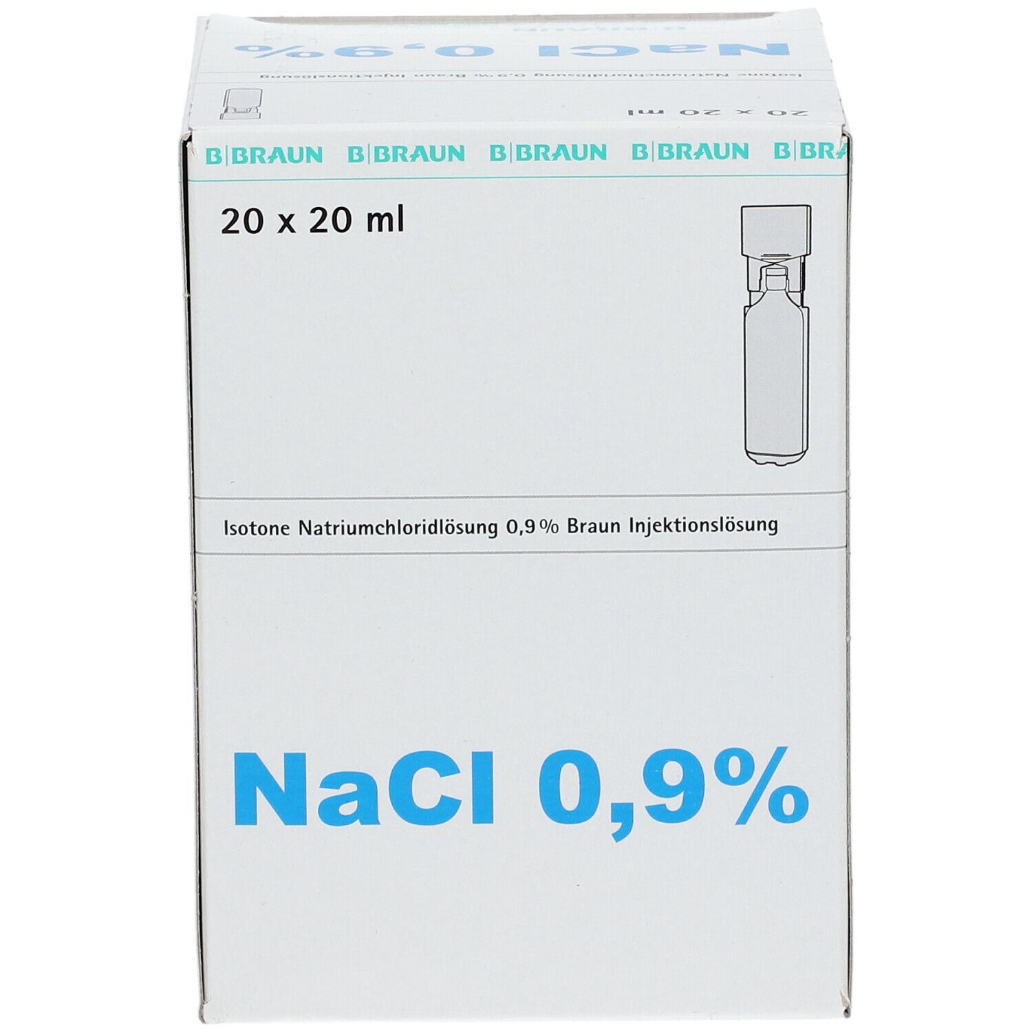 Kochsalzlösung 0,9 % Miniplasco connect