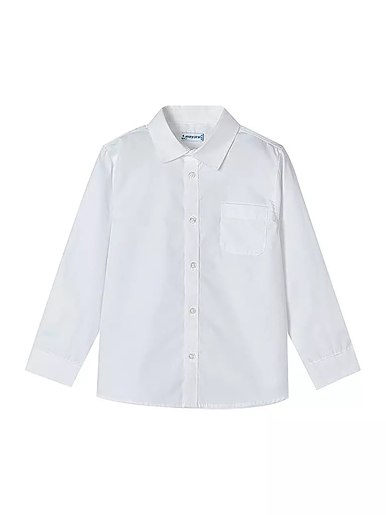 MAYORAL Jungen Hemd weiss