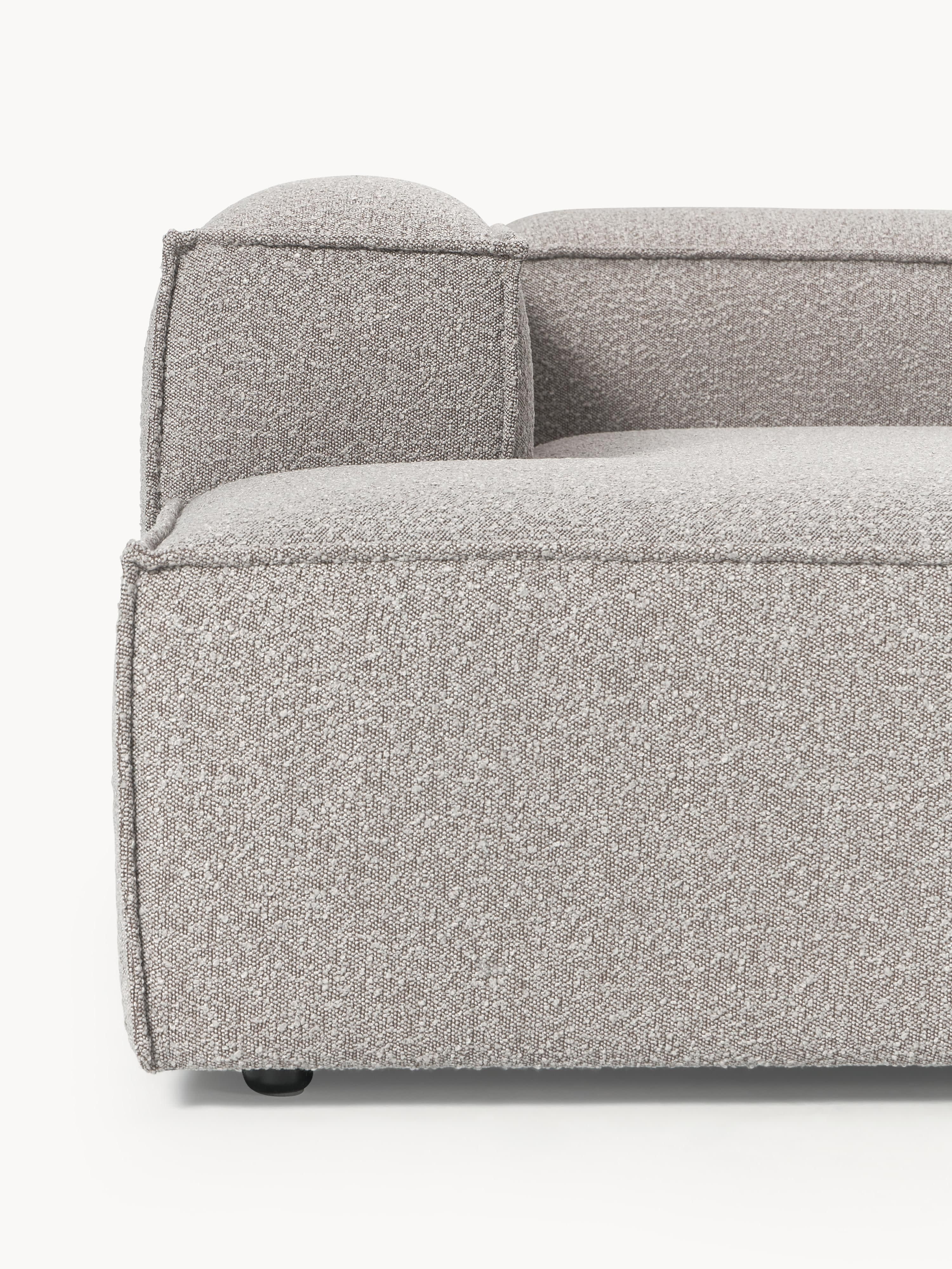 Bouclé modulaire hoekbank Lennon (2-zits)