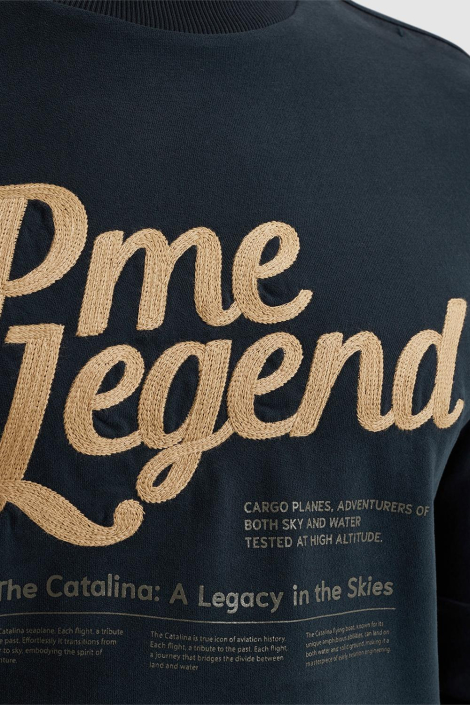 PME legend blauwe heren sweater