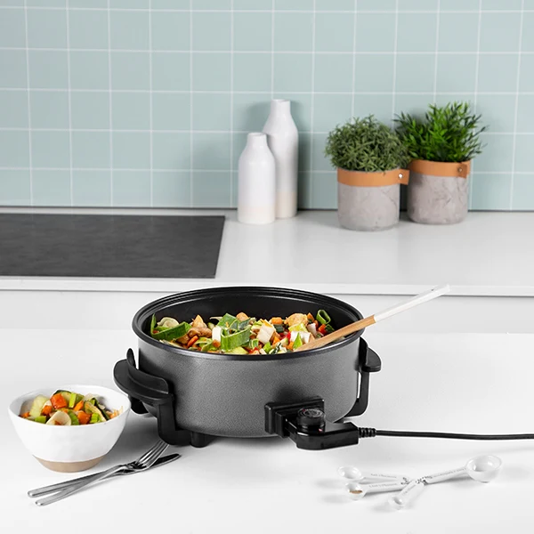 Faitout électrique 5 L avec couvercle 1 500 W PZ-9135 Tristar