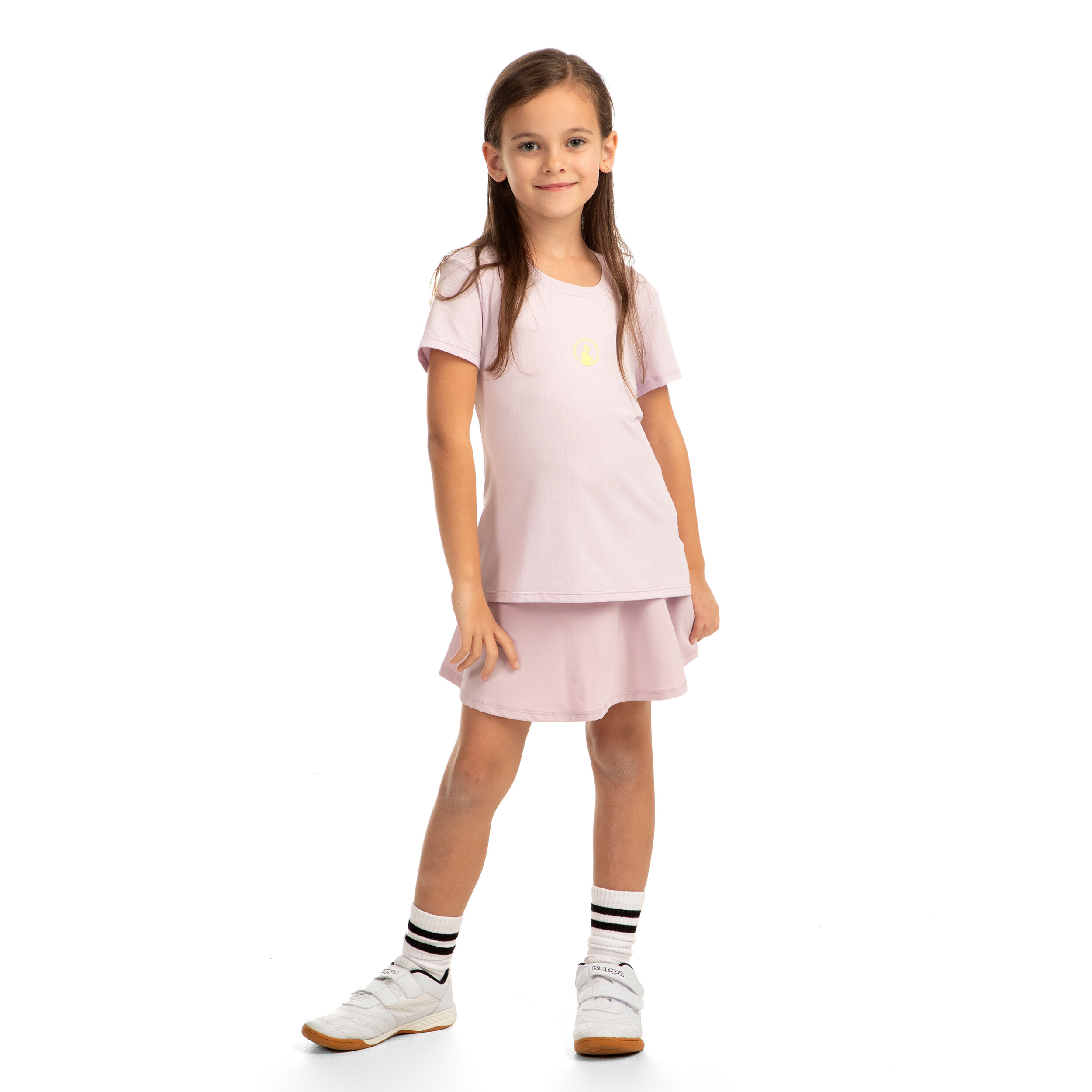 Quiet Please Mind Bounce Jupe Filles - Lilas , Jaune