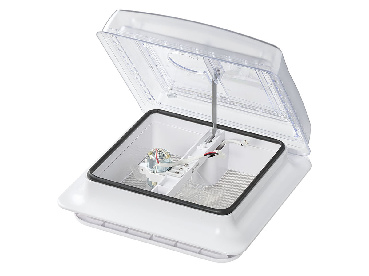 ProPlus 28x28cm dakluik met ventilator - zonder ventilatie
