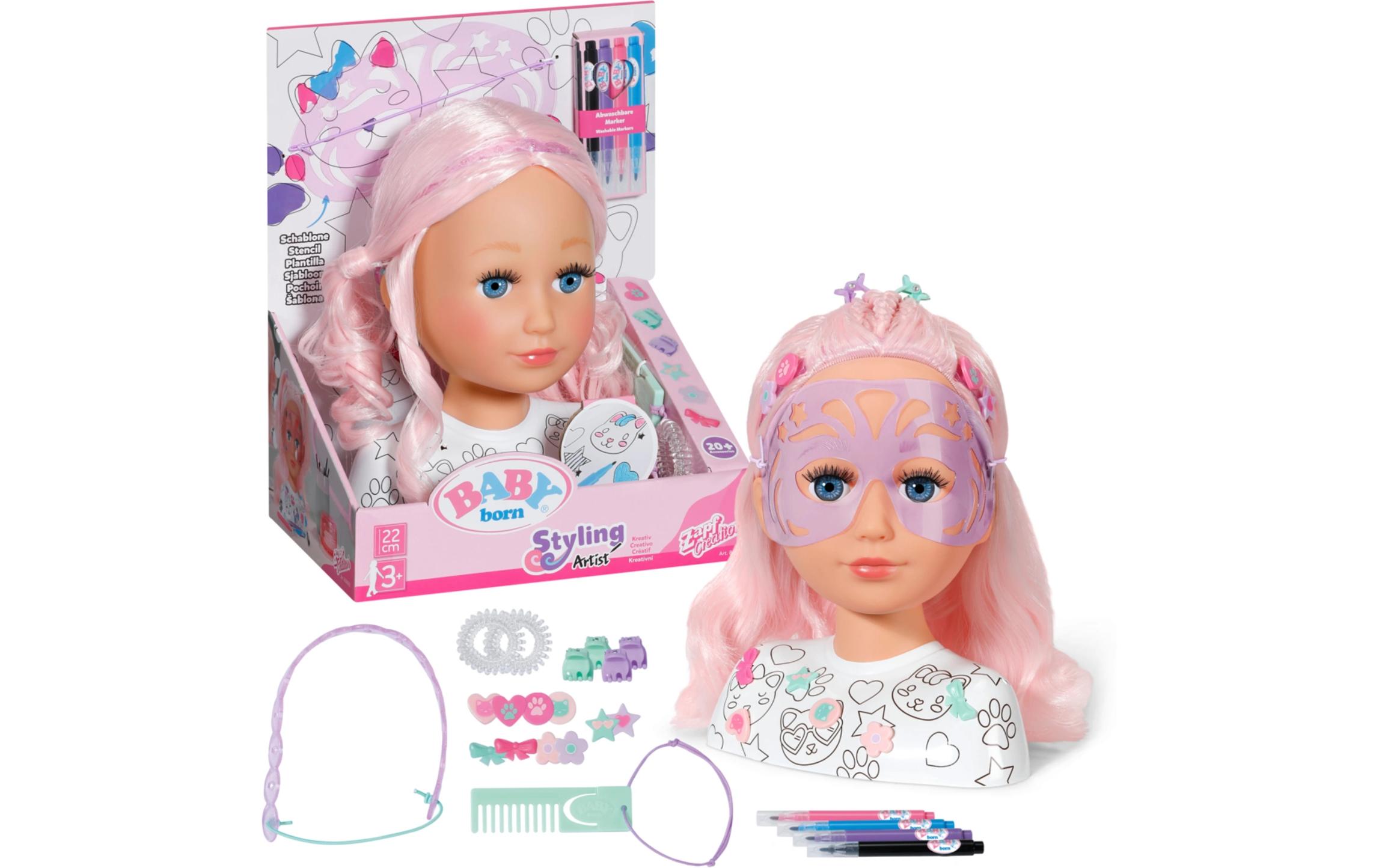 Spielset Styling Head ArtistStyling-Kopf Kreativ
