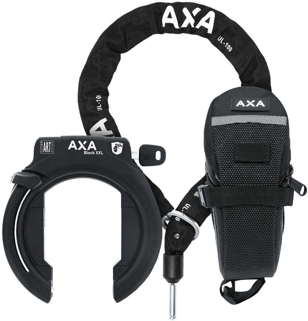 Axa Block XXL + ULC 100 Set inkl. Satteltasche kaufen | Bike-Discount