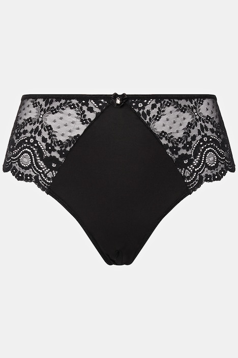 2-tlg. Set, Panty und String, Ouvert-Öffnung im Schritt