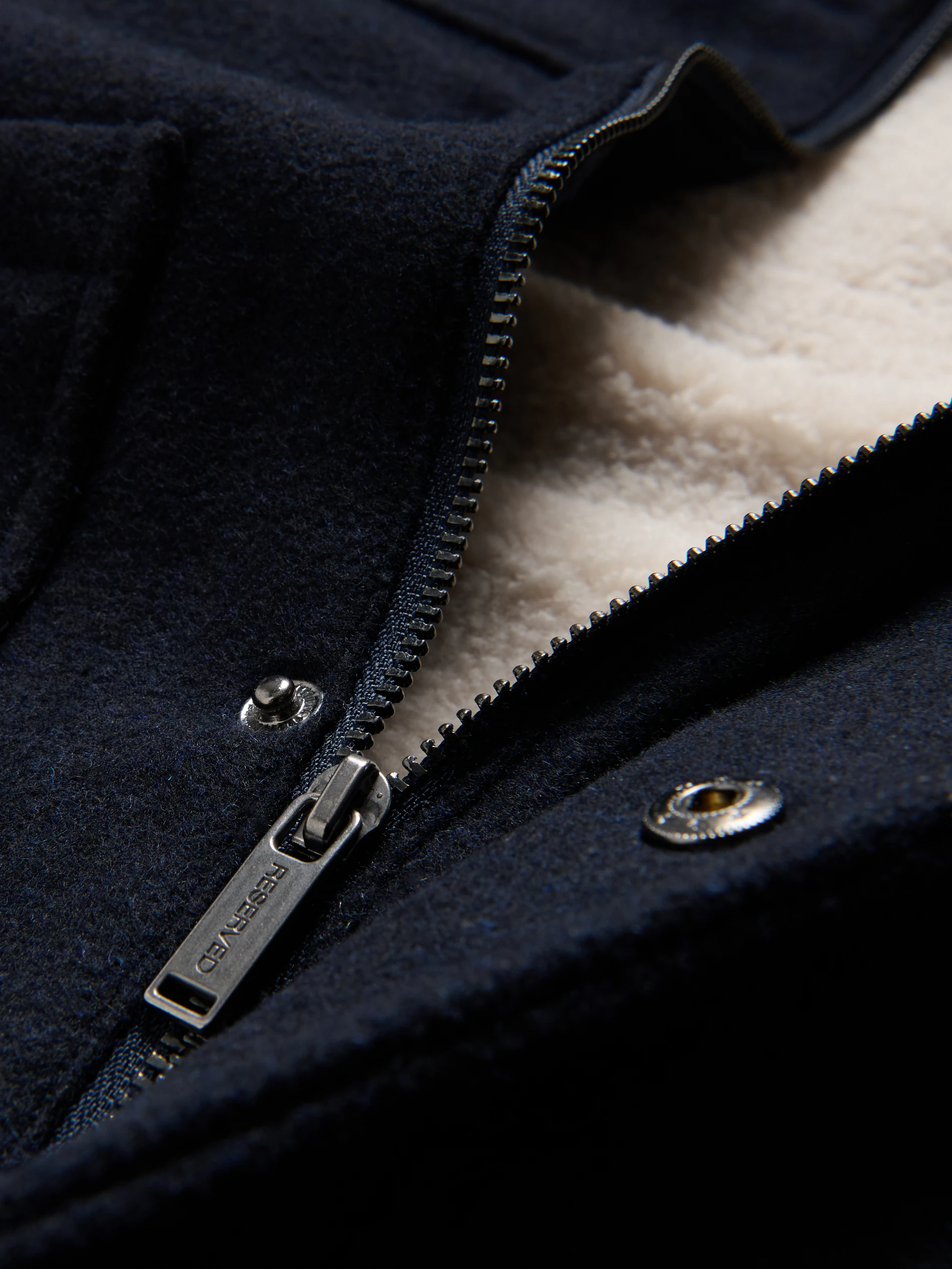 Jacke aus Wollmischung