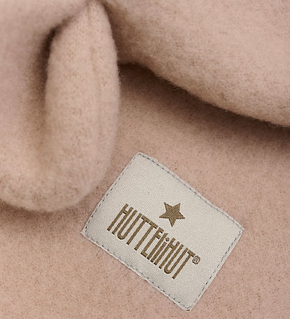 Huttelihut Elefanthue - Uldfleece - 1-lags - Mahogany Rose m. ?r