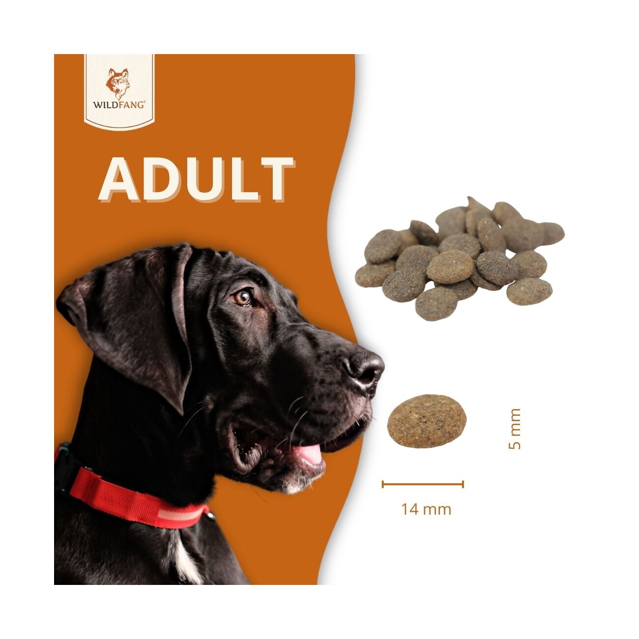Wildfang ® Adult Trockenfutter mit Lamm 2 kg