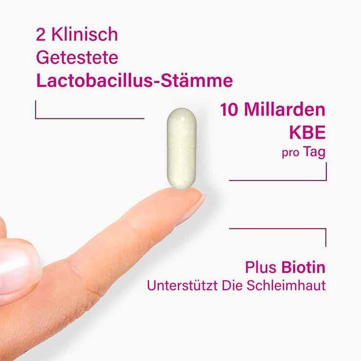 Lacto Intim Milchsäurebakterien + Biotin, 60 St