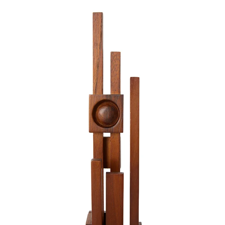HKliving - Skyline Skulptur, L, mustard