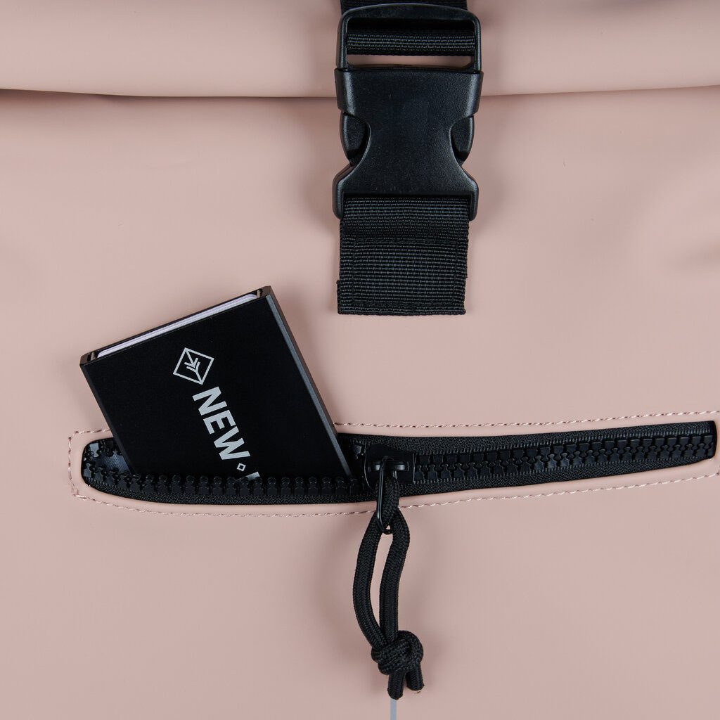 New Rebels Mart New York Rolltop Backpack Old Pink