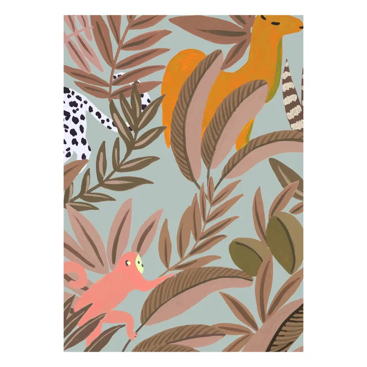 Season Paper Papier peint Animalia Amande
