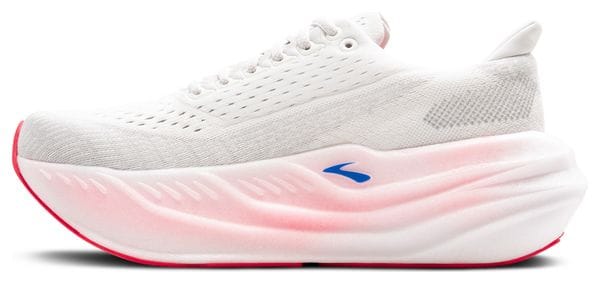Chaussures Running Brooks Glycerin Max Blanc/Rose Femme