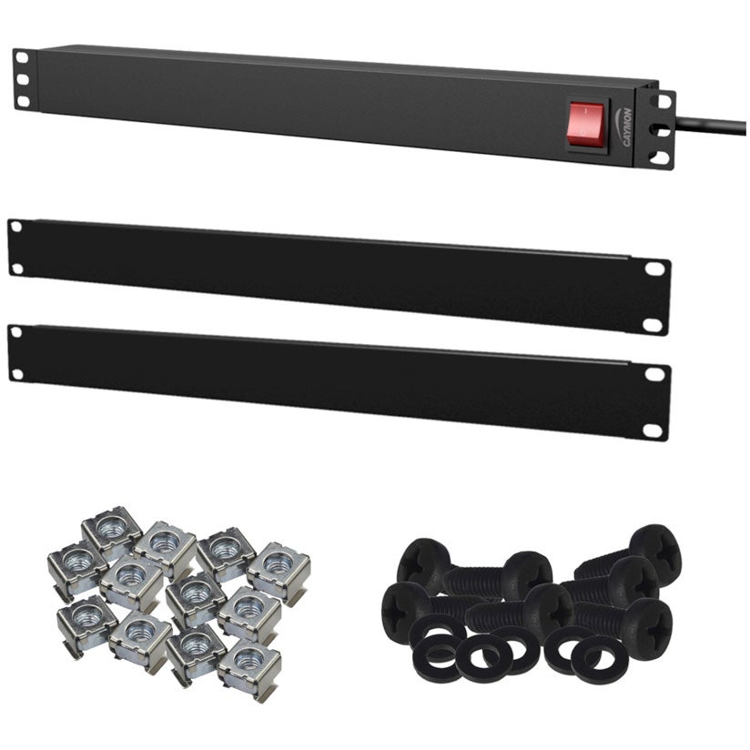 Caymon Rackpack accessoirepakket voor basis setup 19 inch rack