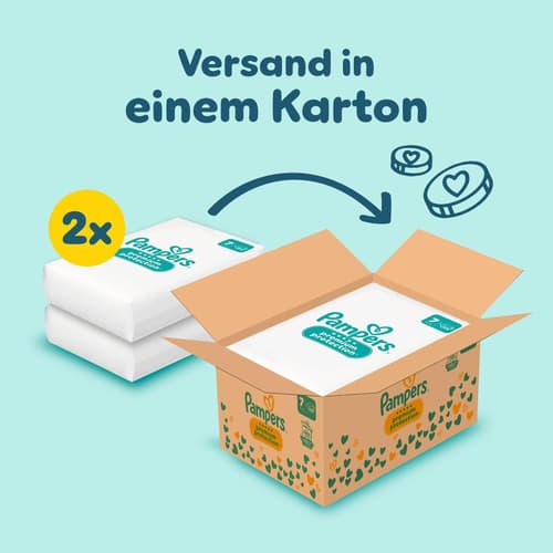 Pampers Premium Protection Gr. 7, Monatsbox, 15kg+