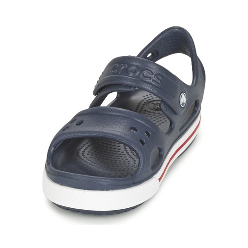Crocs - CROCBAND II SANDAL PS - Marine / Blanc