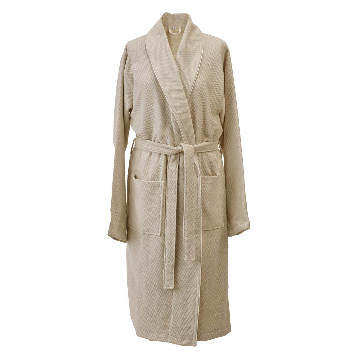 Brooklyn Badjas Almond | XL | Bruin | Katoen