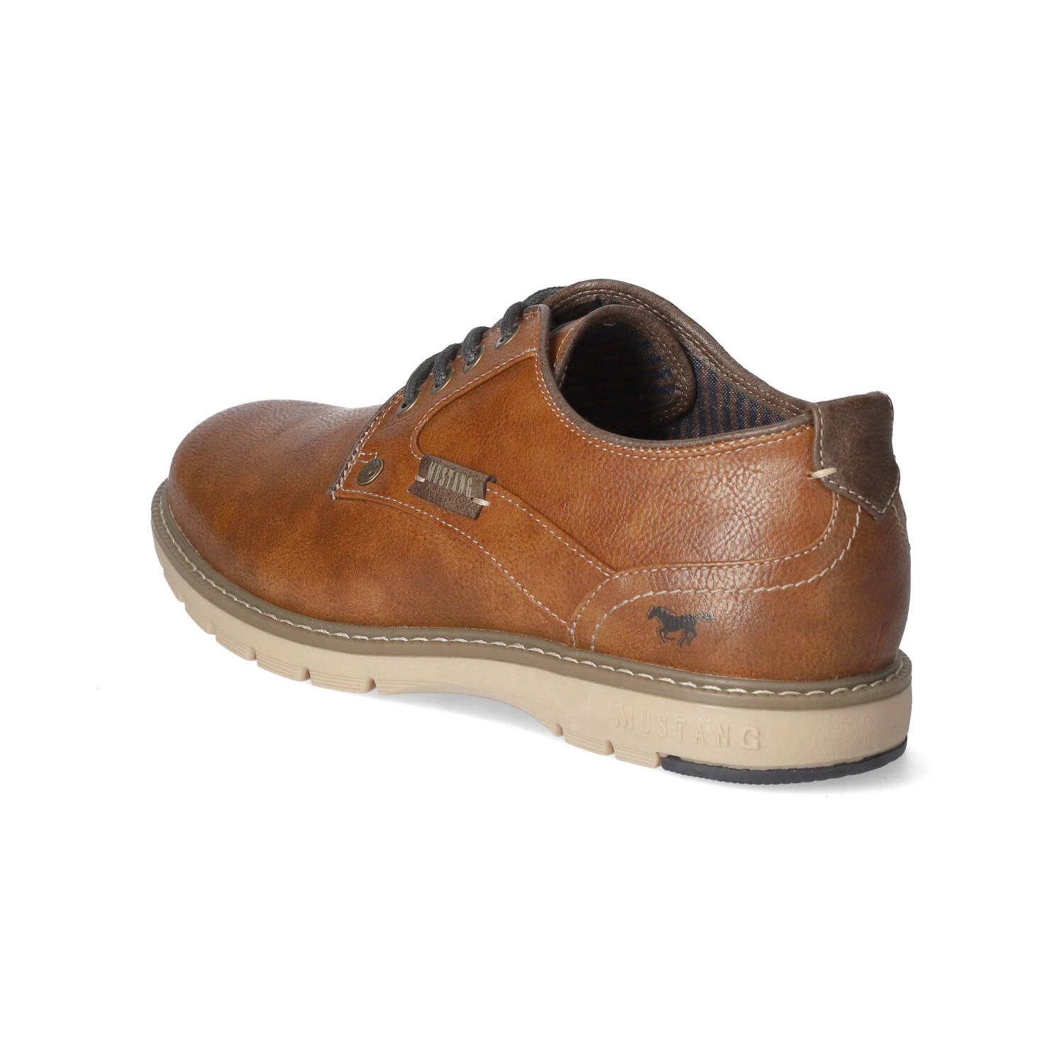 Mustang Halbschuhe - cognac