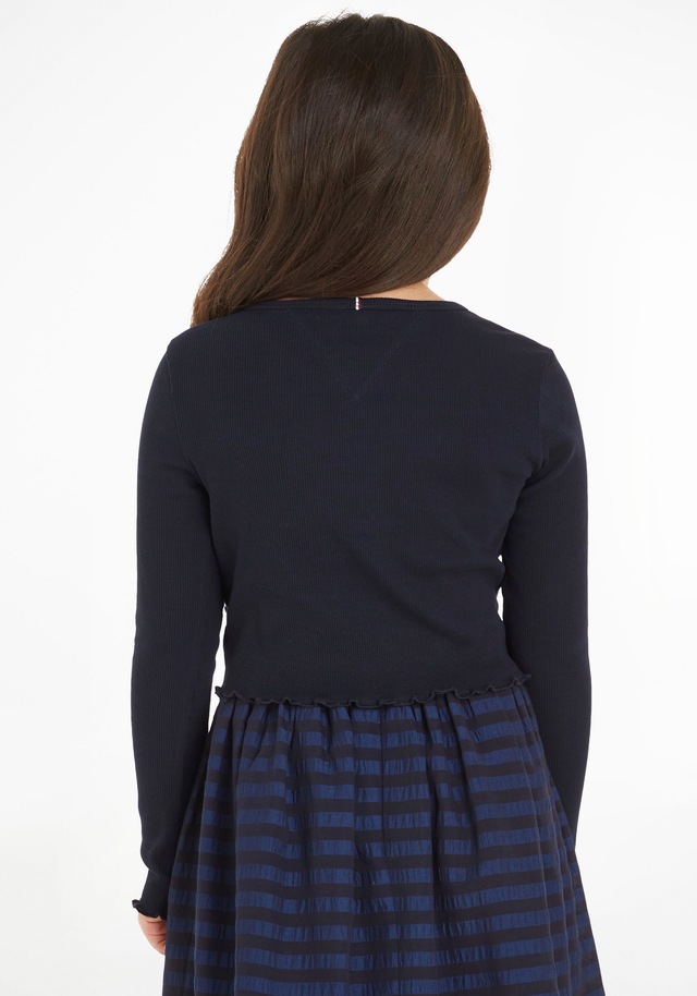 Tommy Hilfiger Langarmshirt »ESSENTIAL RIB TOP L/S« in leichter Rippenstruktur
