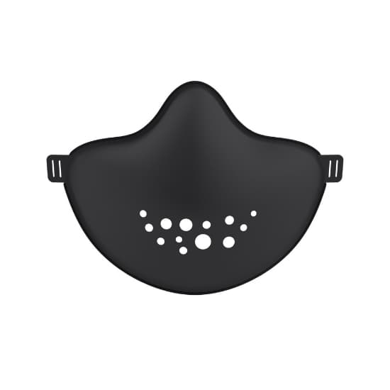 Koziol Community Mask - Cosmos Black inkl. 1 filter