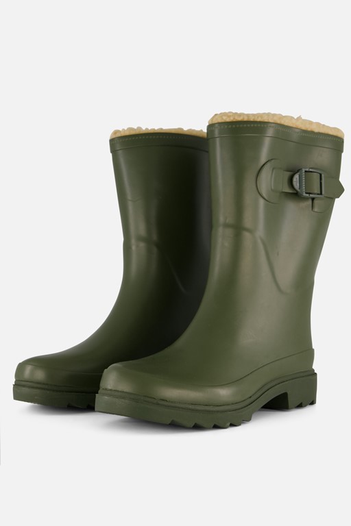 XQ Footwear Regenlaarzen groen Rubber