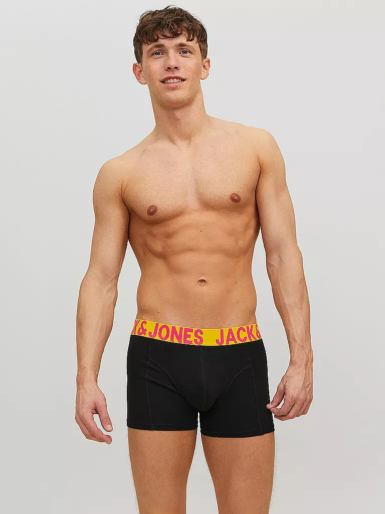 JACK & JONES Pants 3er Pkg JACCRAZY schwarz