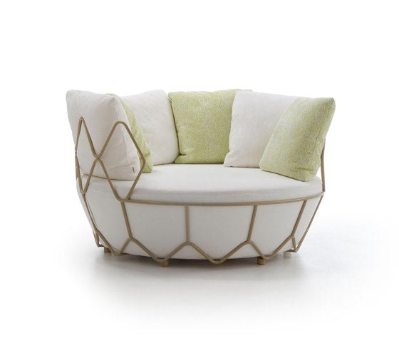 Balcony Hanging Basket Outdoor Nordic Swing Rocking Chair Courtyard Villa Leisure Double Sofa
