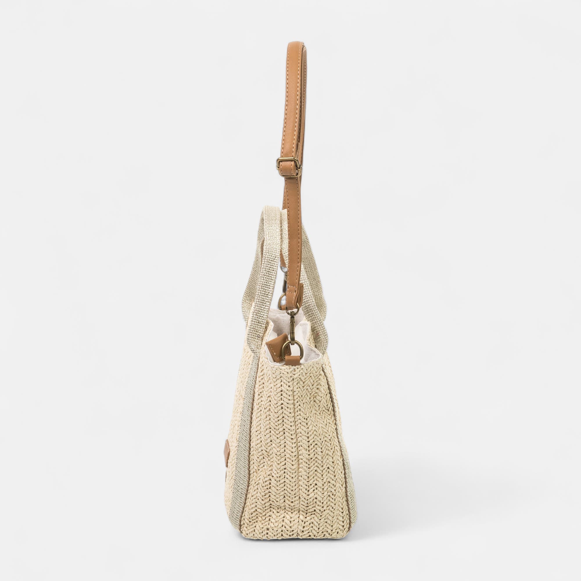 Sac bandoulière beige