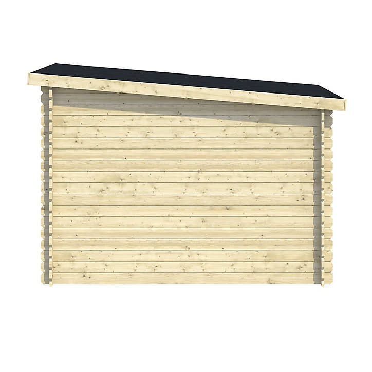 Abri de jardin GoodHome Belaia Ep. 28 mm surface extérieure 6,72 m² en bois