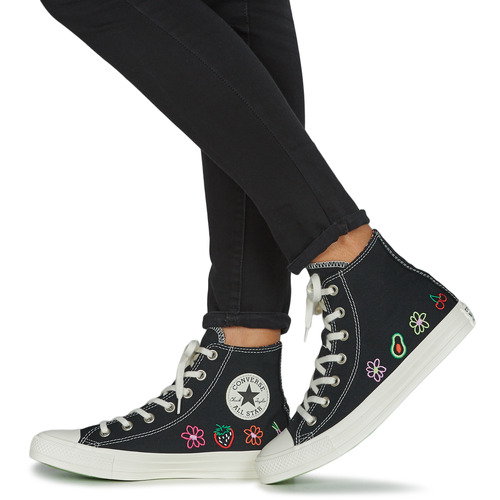 Converse - CHUCK TAYLOR ALL STAR-FESTIVAL- JUICY GREEN GRAPHIC - Noir / Multicolore