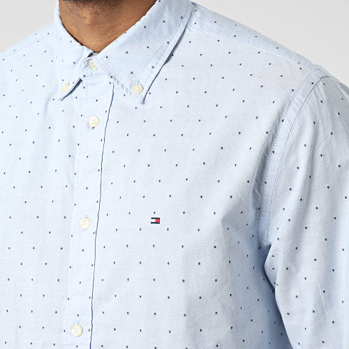 Chemise Manches Longues Classic Oxford 8325 Bleu Clair