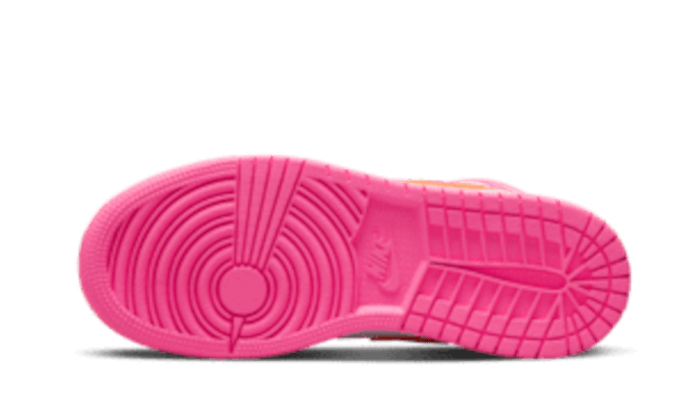 Air Jordan 1 Mid Pinksicle Safety Orange - 48h Delivery
