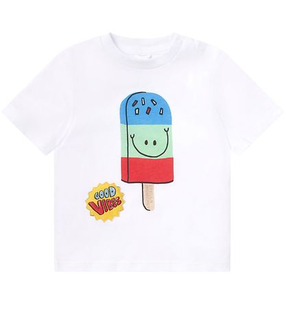 Stella McCartney Kids T-Shirt - Hid m. Eis