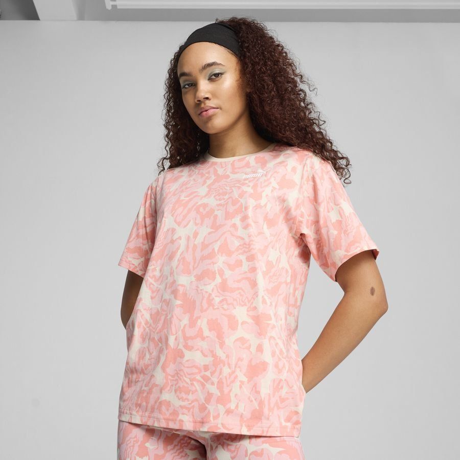 Puma ESS NATURE 2.0 Relaxed AOP T-Shirt