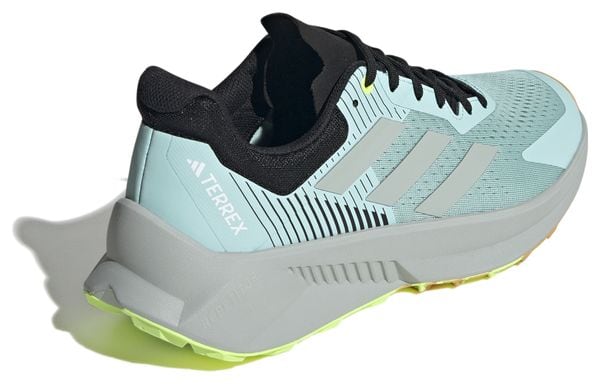 Chaussures de Trail Running adidas Terrex Soulstride Flow Bleu Gris Jaune