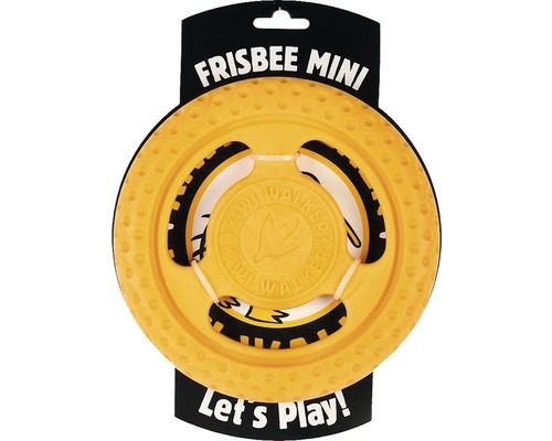 Kiwi Play Frisbee Mini hondenspeeltje, oranje, 16 x 2 cm
