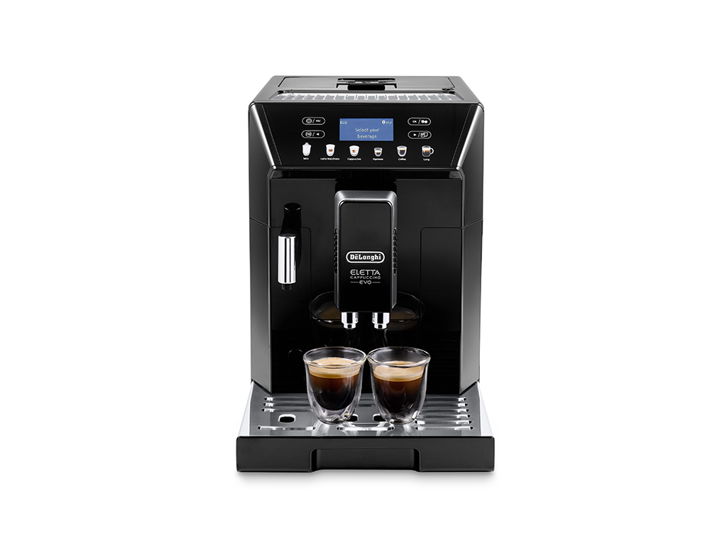 MÁQUINA DE CAFÉ EXPRESSO AUTOMÁTICA DELONGHI ECAM46.860.B ELETTA CAPPUCCINO EVO