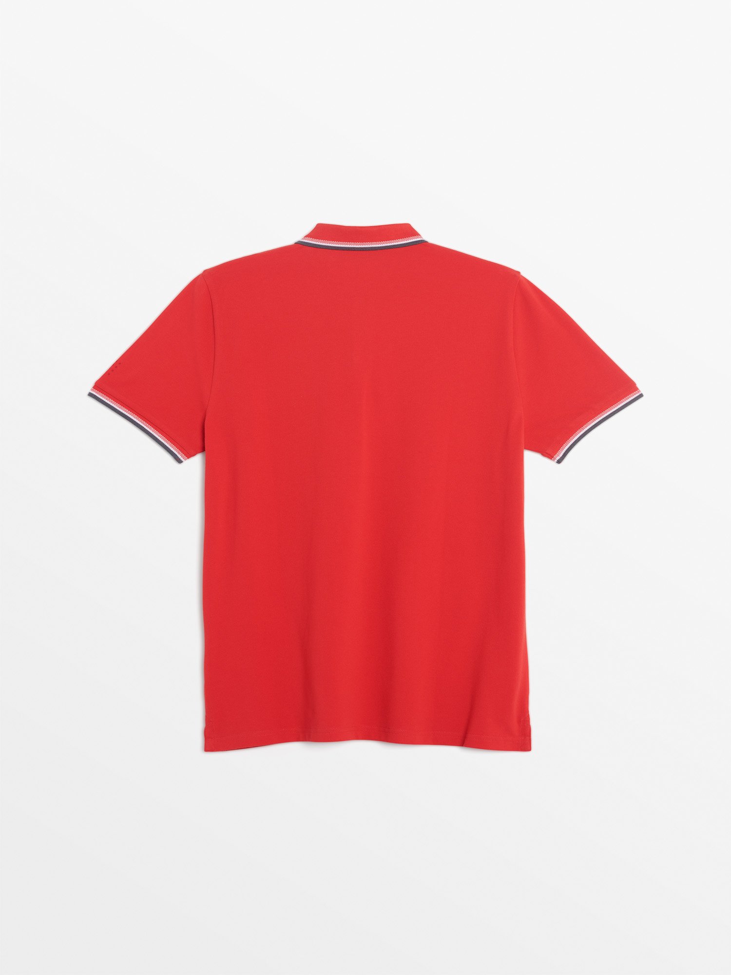 Polo Homme Coton Biologique Rouge