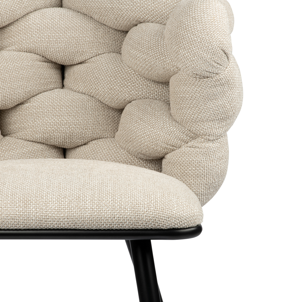 Eetkamerstoel Pebble Creme