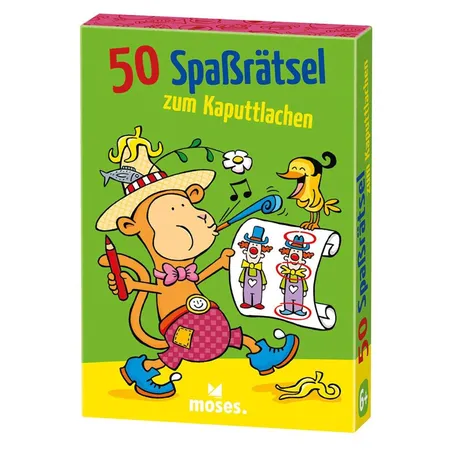 moses. 50 Spaßrätsel zum Kaputtlachen