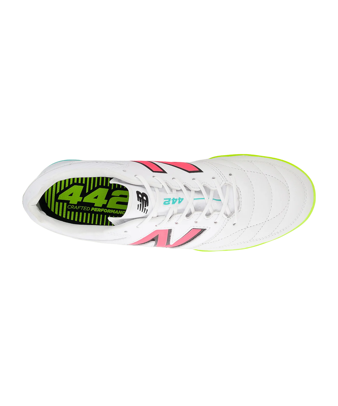 New Balance 442 Pro V2 IN United in FuelCell Weiss FWH2