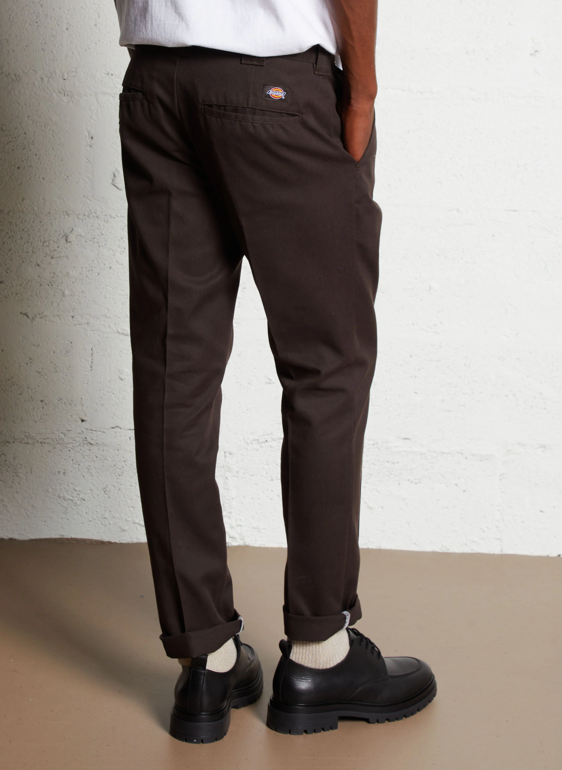 872 - Pantalon slim fit | Marron
