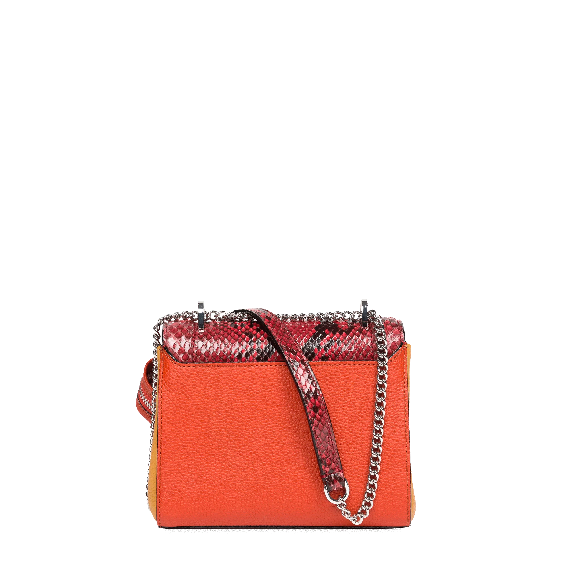 Sac rabat avec poignée  Ninon de Lancel-Multico Carmin