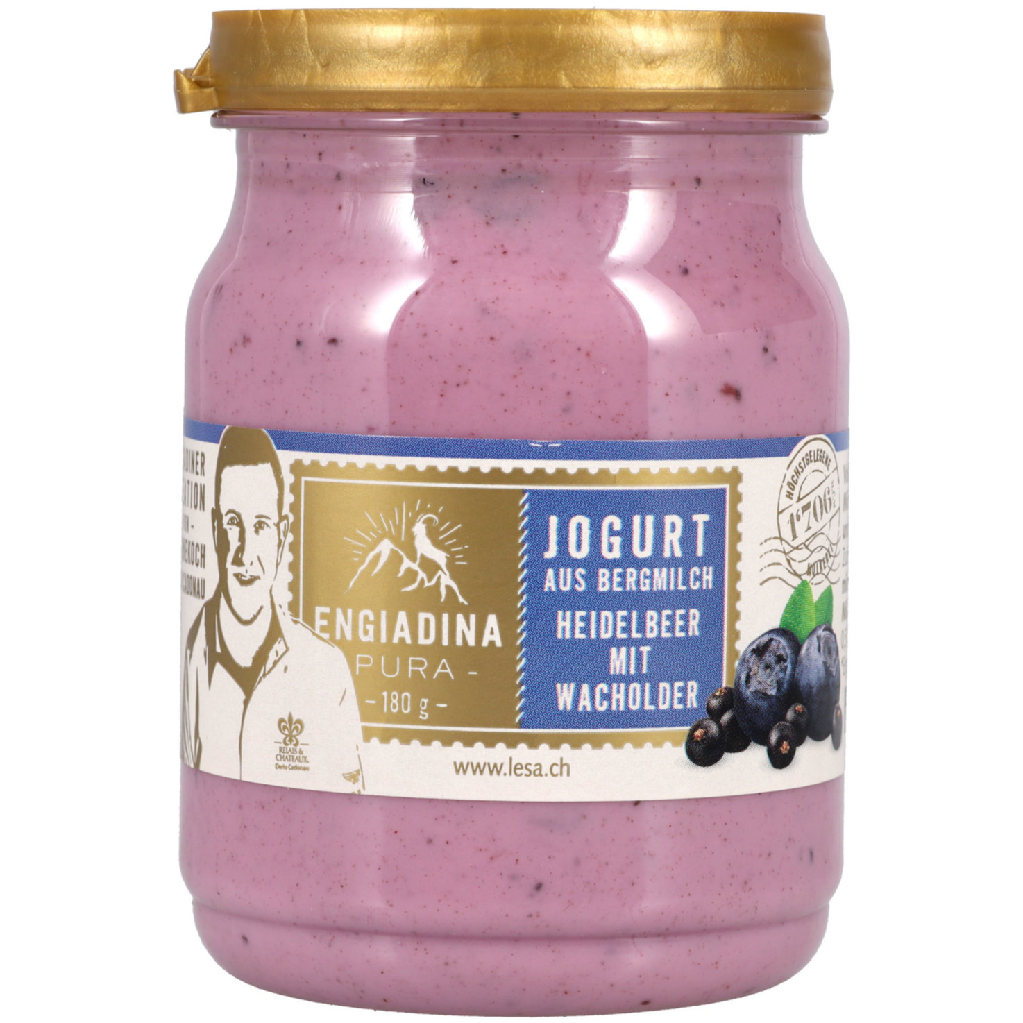 Engiadina Pura Joghurt Heidelbeeren Wacholder