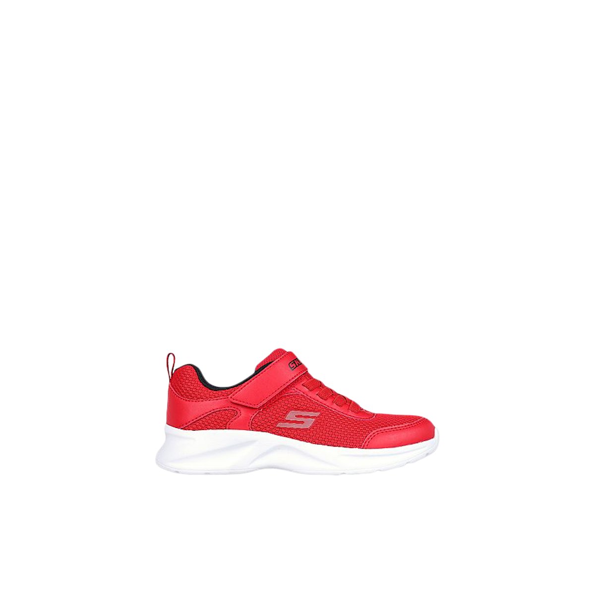 2X les points-Dynamatic-jb-Baskets - Talon plat - Rouge