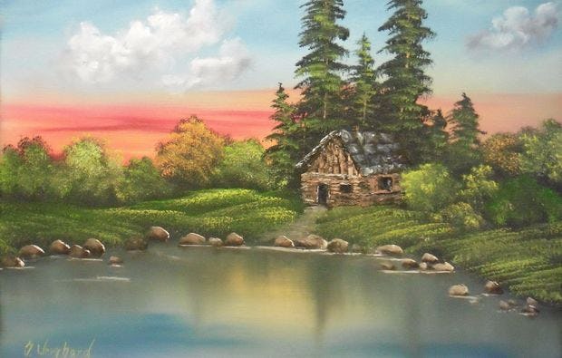 Bob Ross ® Malkurs in Neu-Ulm als Geschenk