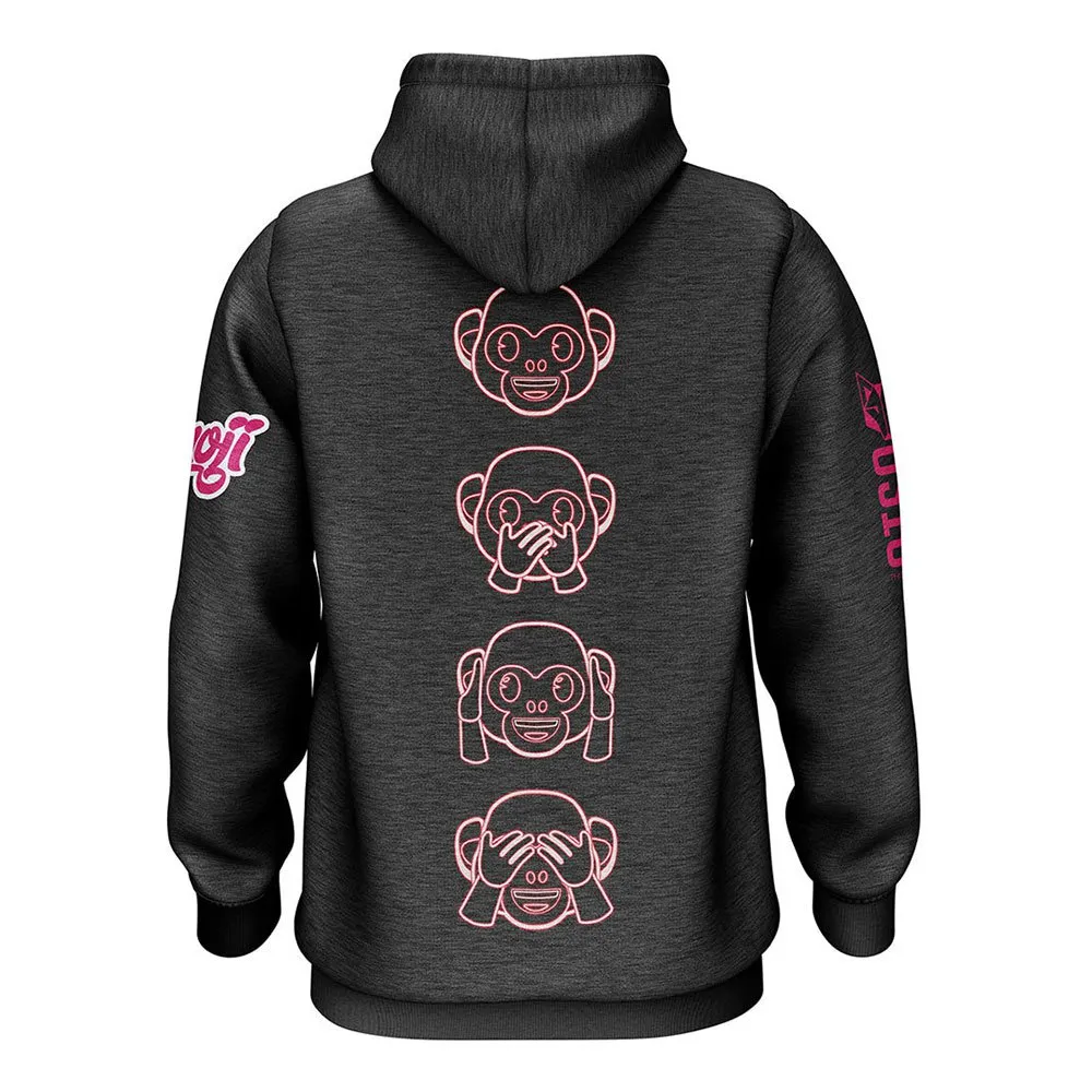 Otso Emoji Monkey Neon kapuzenpullover