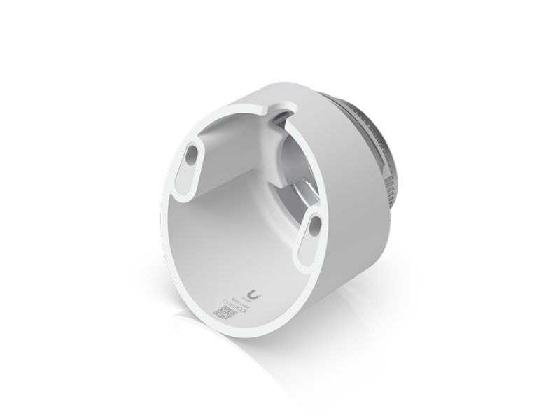 Ubiquiti Bullet Camera Angled Base Weiss 1 Stück Verbessern Sie den Neigungswinkel Ihrer Bullet-Kamera um 22 ° für uneingeschränkte Sicht